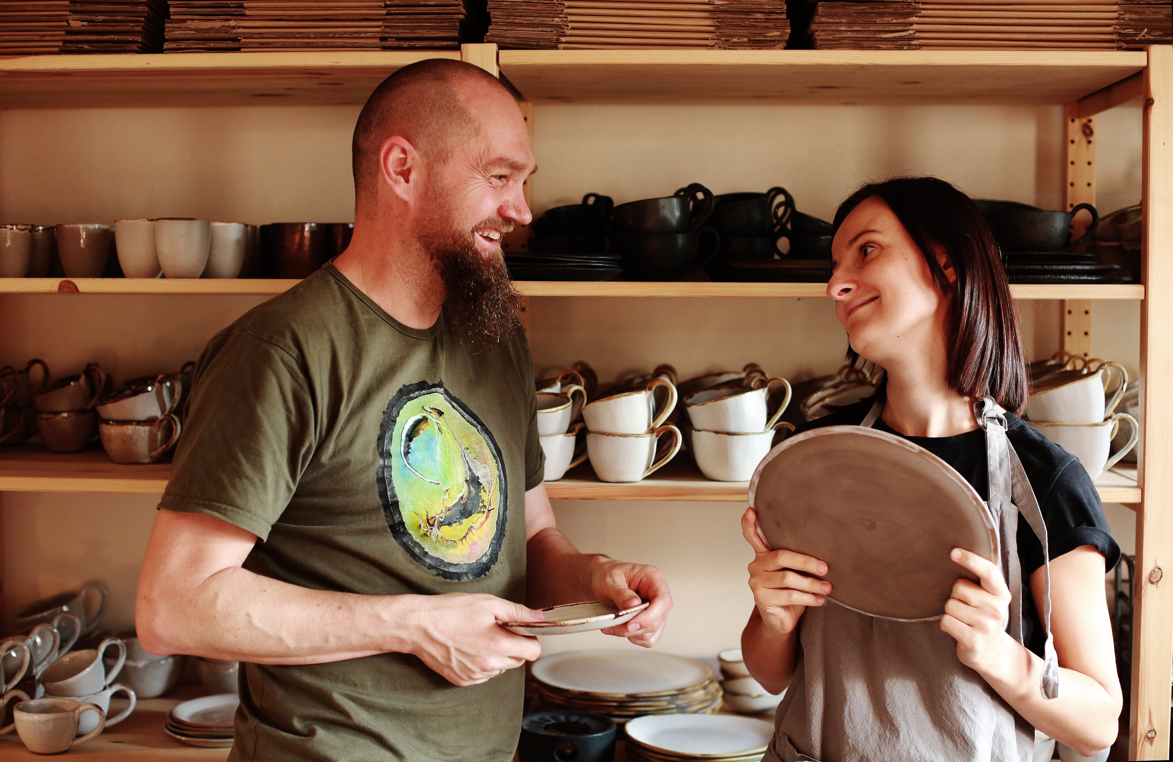 Wnętrze Pracowni Ceramicznej GajaArte